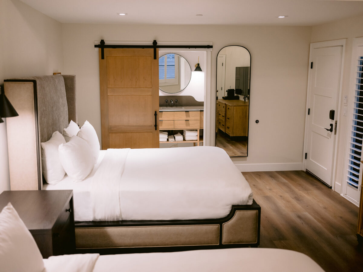 Queen beds side by side