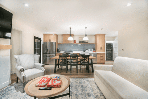 Condo living room space