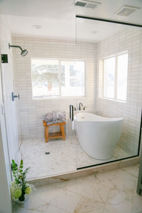 Soaking Tub in Luxury King Suite