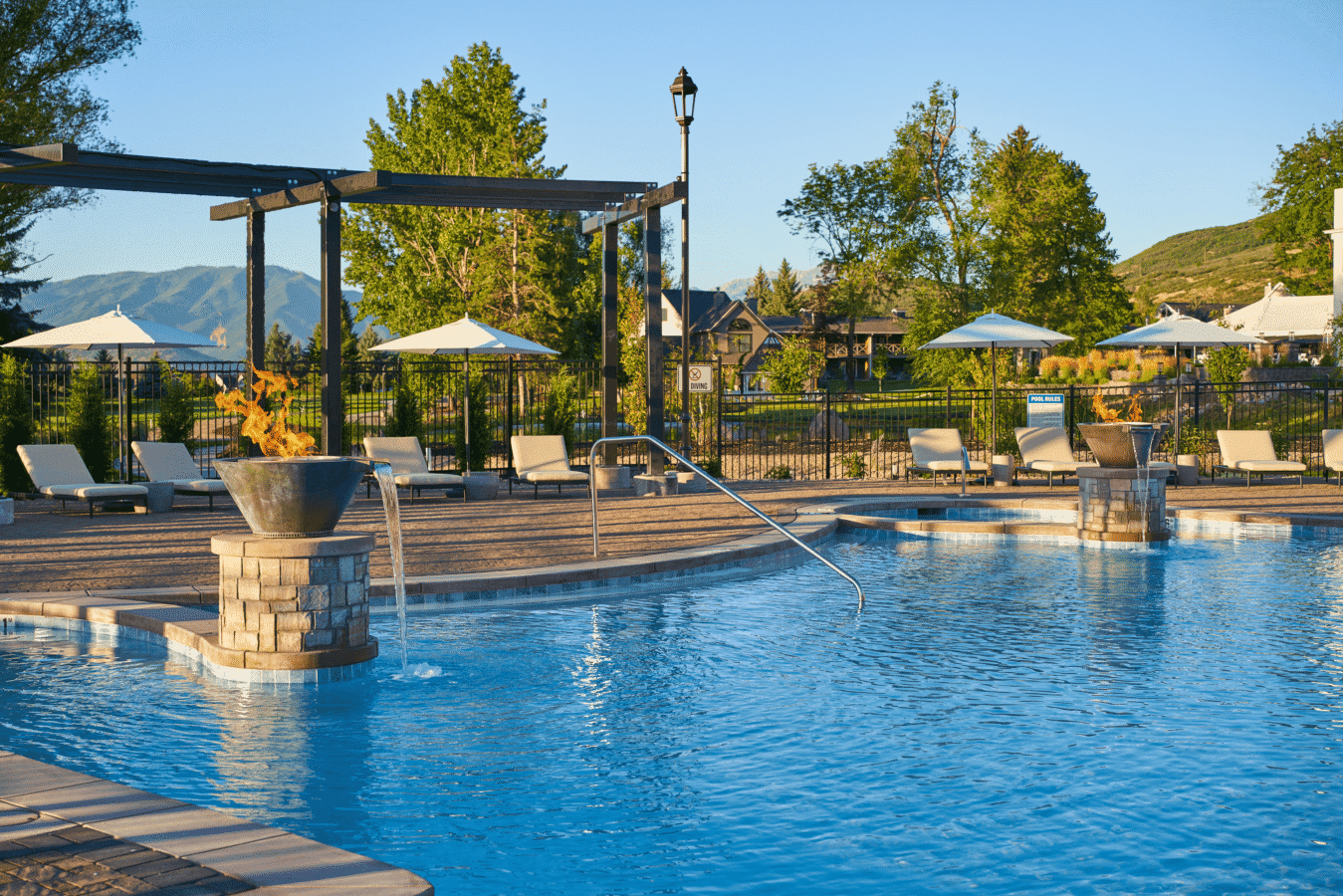Outdoor pool