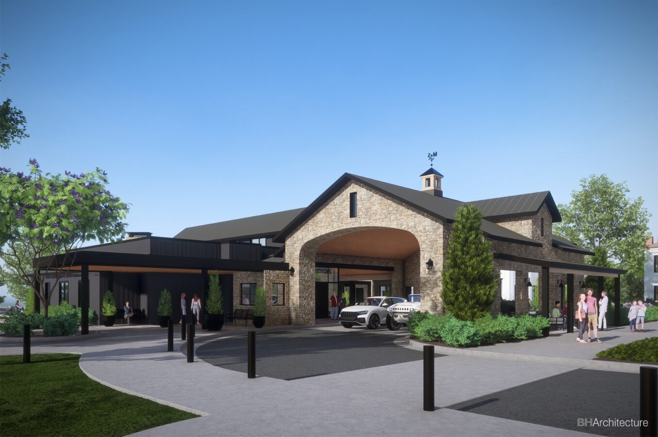 Homestead main house rendering exterior