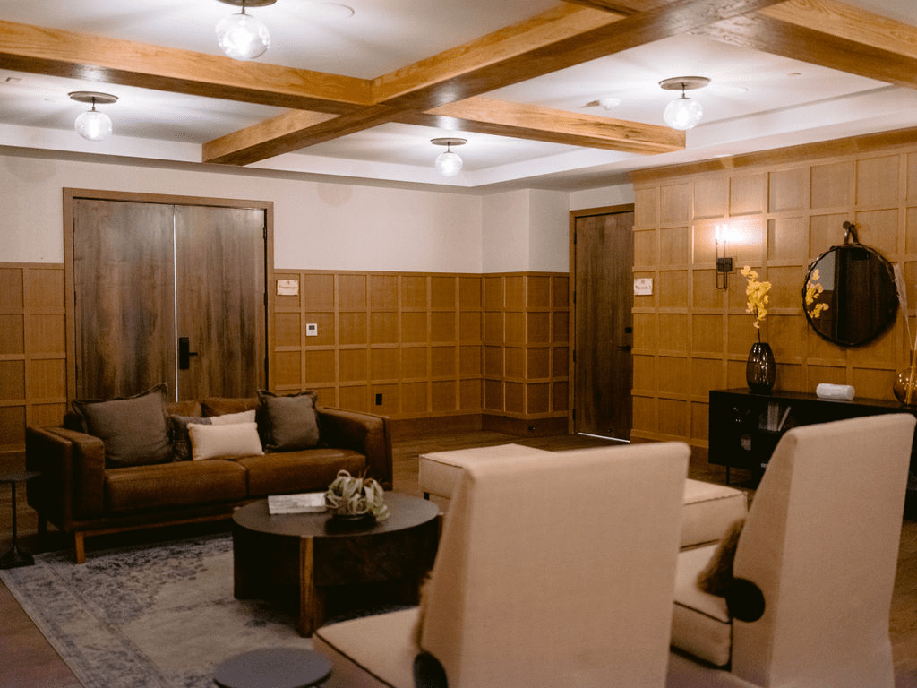 The Foyer lounge space