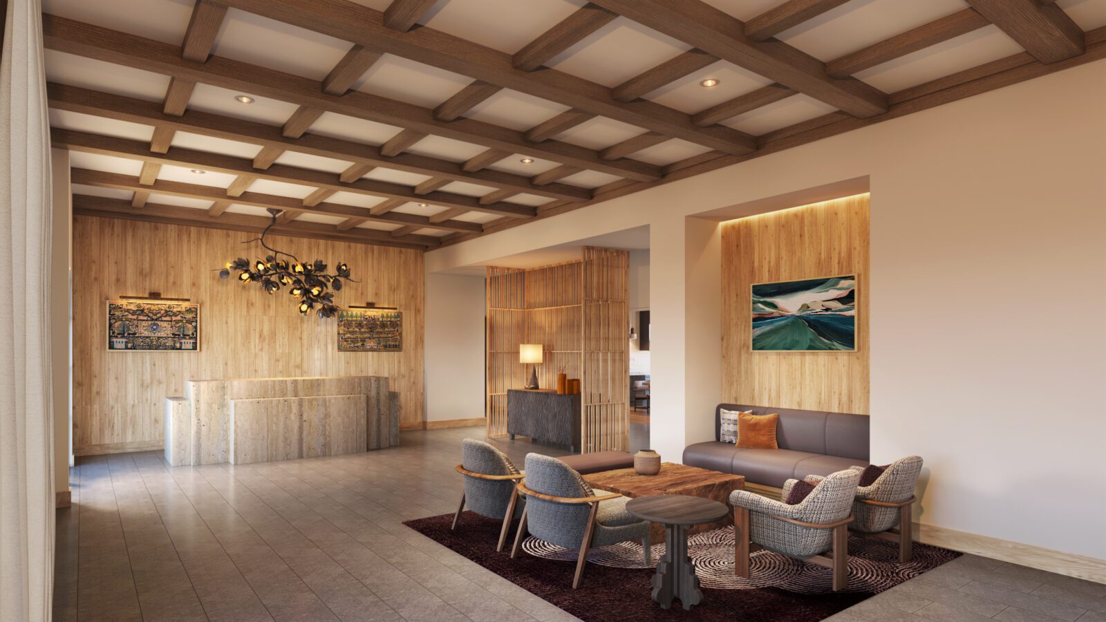 Carriage House reception space
