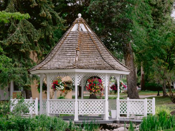 Gazebo in the garden