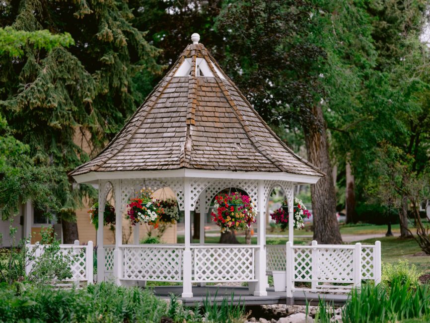 Gazebo in the garden