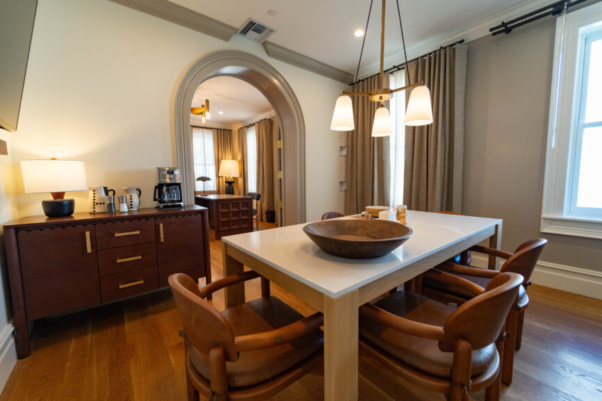 Virginia House interior