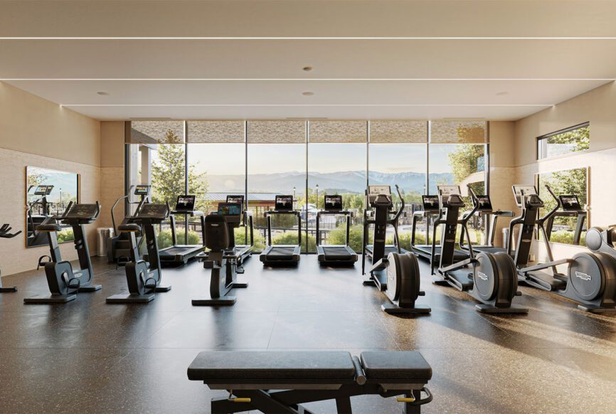 Homestead Fitness Center Rendering