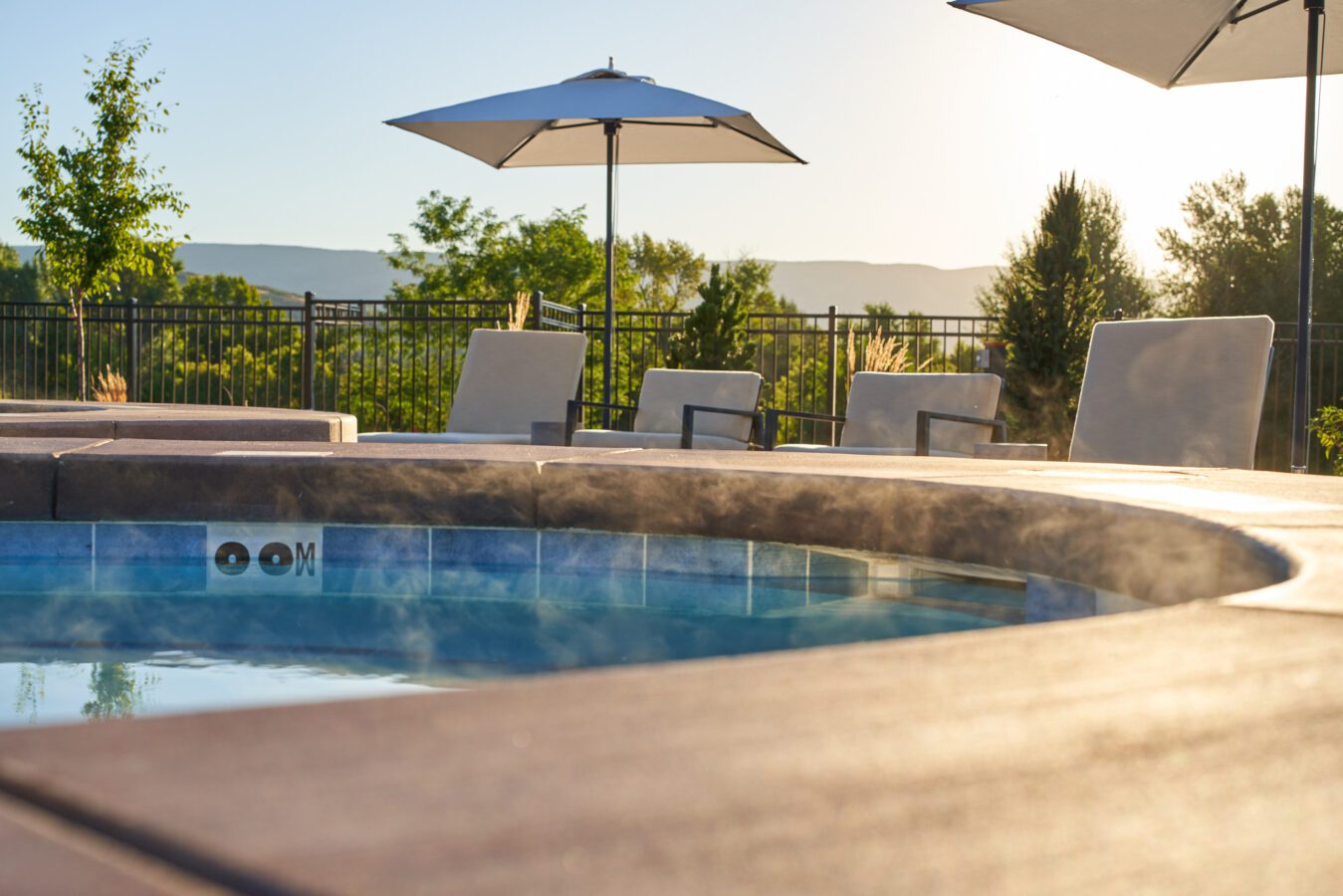 Homestead hot tub