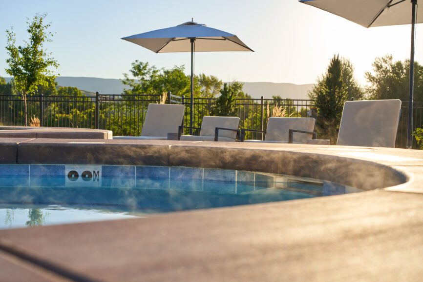 Homestead hot tub