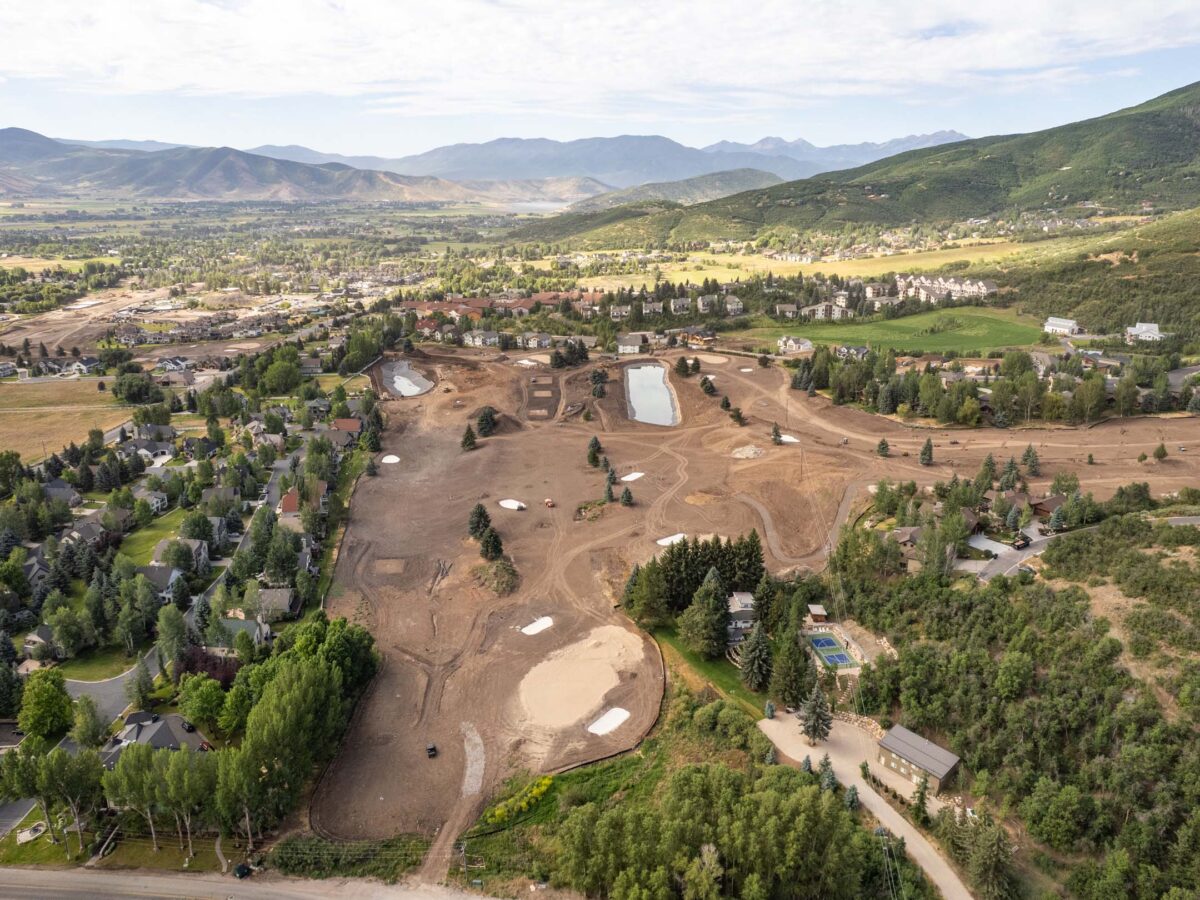 Homestead Golf Progress Aerial Photo (July 2026)