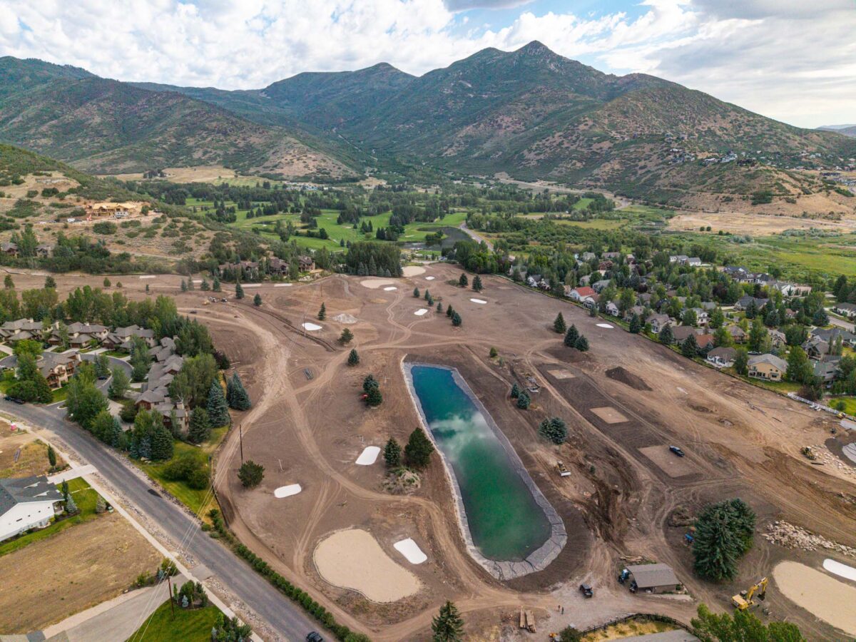 Homestead Golf Progress Aerial Photo (July 2026)