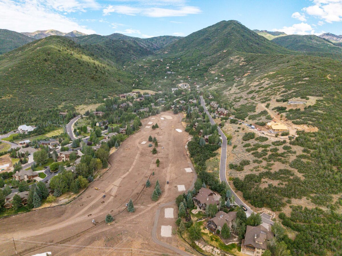 Homestead Golf Progress Aerial Photo (July 2026)