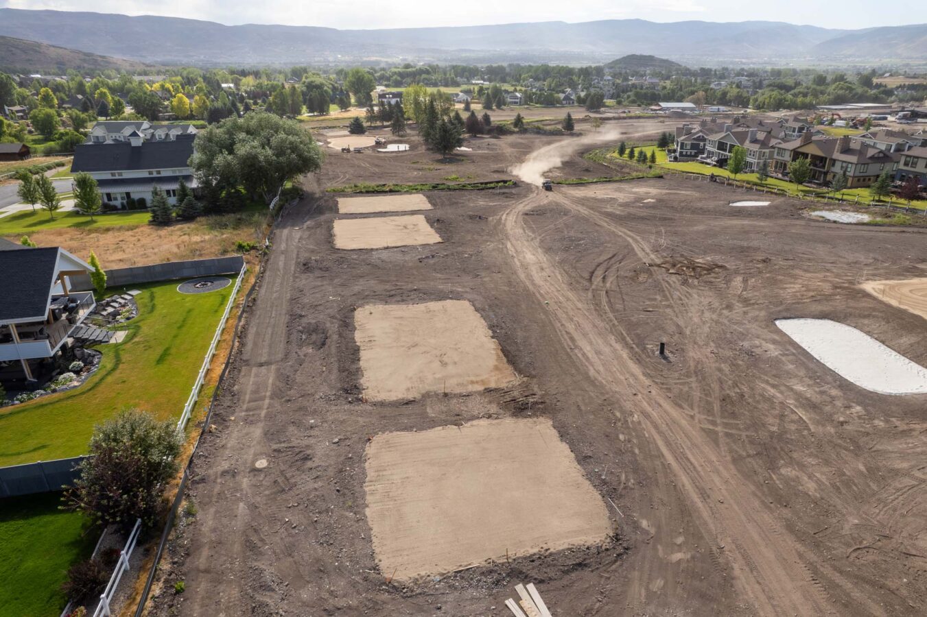 Homestead Golf Progress Aerial Photo (July 2026)