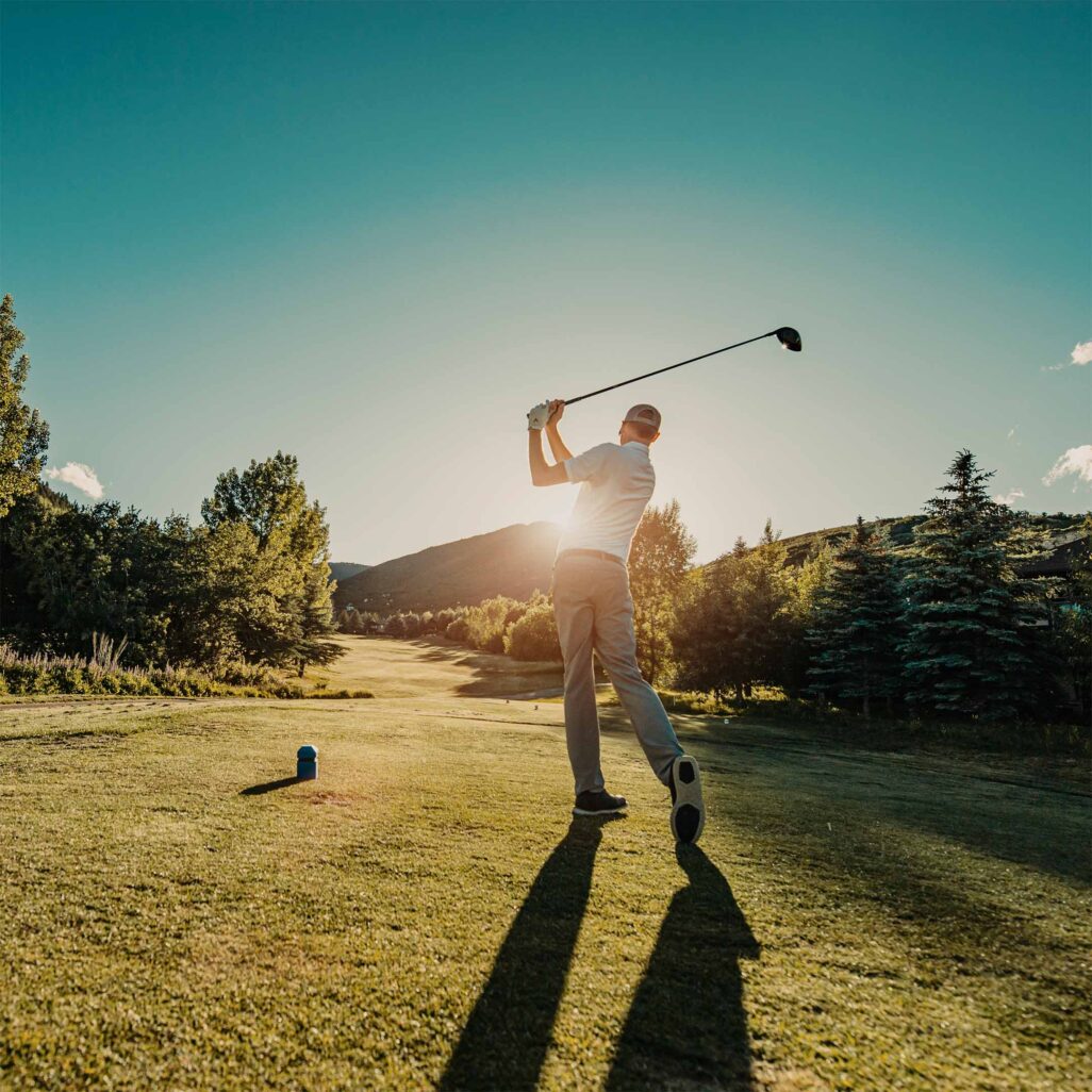 homestead golfer swinging